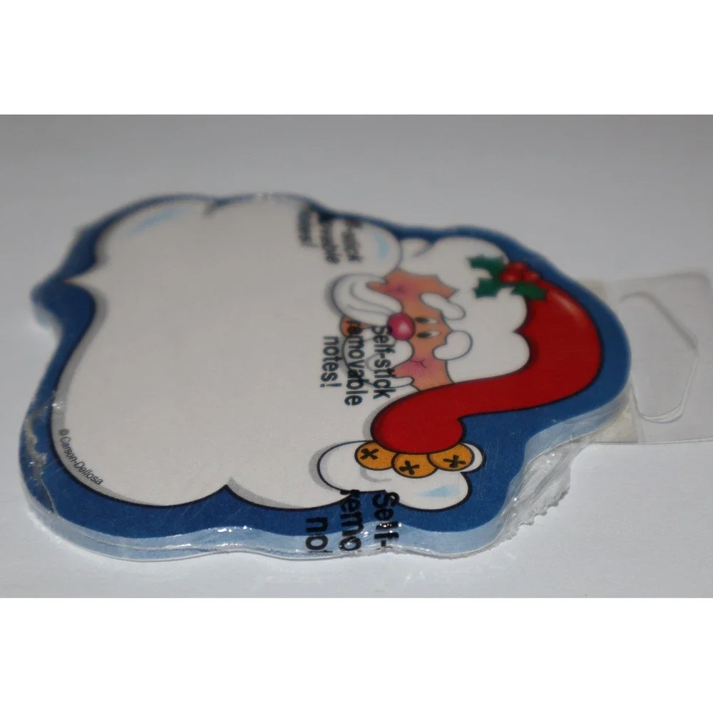 Carson-Dellosa Santa Notelet CD-9151 Christmas Sticky Notes 35 Sheets New HTF